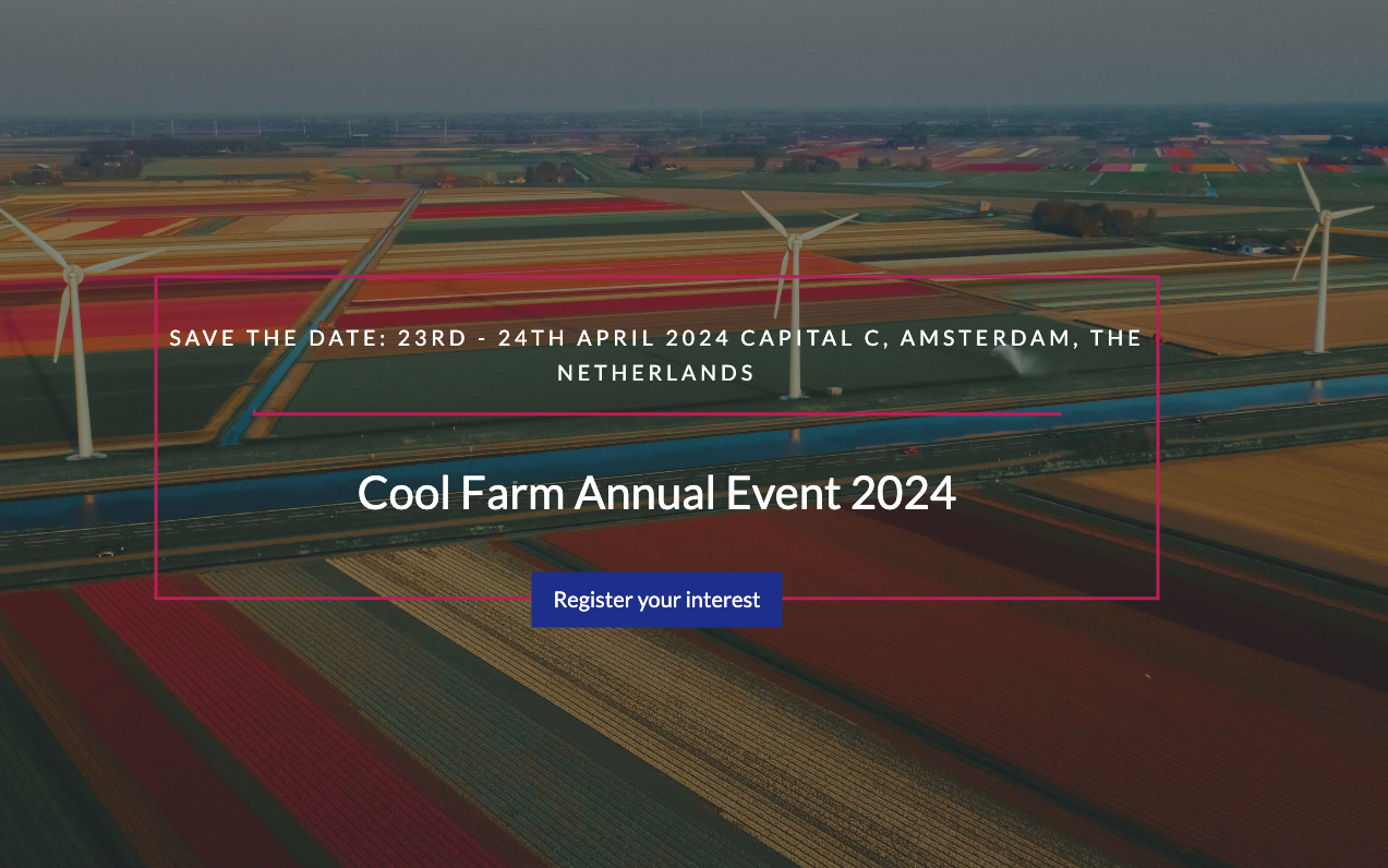 Cool Farm Annual Event 2024 – Growing a Thriving World – Cool Farm Tool ...